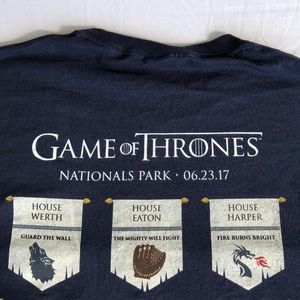 Washington Nationals Game of Thrones T-Shirt